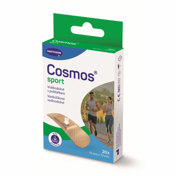 Náplast Cosmos sport 1,9x7,2 cm, 20 ks
