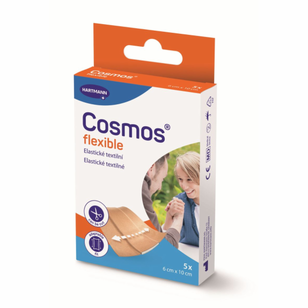 Náplast Cosmos pružná flexible, 6x10 cm, 5 ks