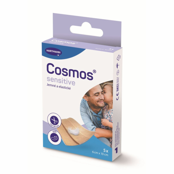 Náplast Cosmos sensitive, 6x10 cm, 5 ks