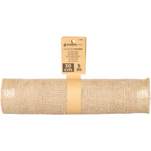 Stuha Strend Pro Garden, jutová, 30 cm, délka 5 m, páska