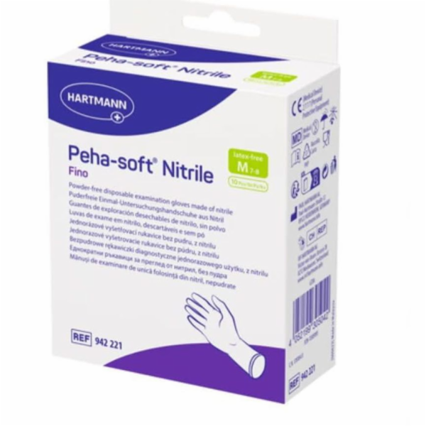 Rukavice Peha-soft nitrile fino M