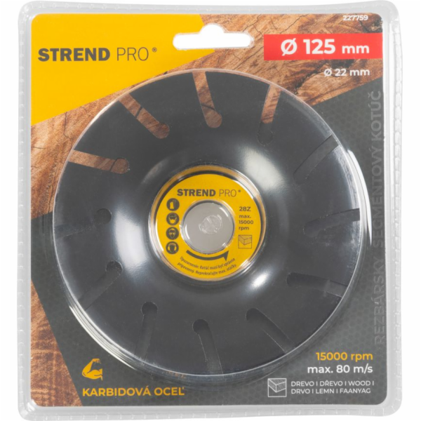 Kotouc Strend Pro, rasplovy, 125 mm