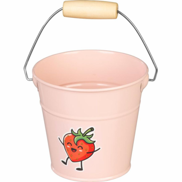 Kbelik Strend Pro, 1L, detsky, ruzovy, pozinkovany