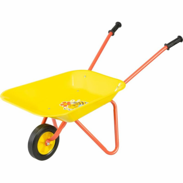 Kolečko Strend Pro, 76x38x43 cm, dětské, žluté, kovová korba