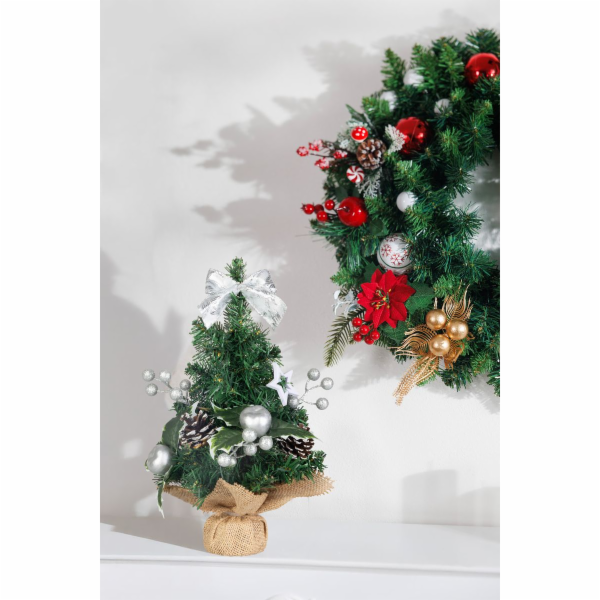 Dekorace MagicHome Vánoce, stromeček, 30 cm