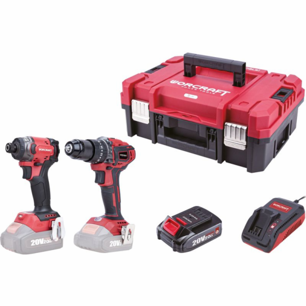 Set Worcraft XCUBE030 ShareSYS Toolbox, utahovák 260 Nm, ...