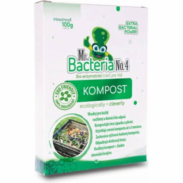 Aktivator Mr.Bacteria No.4, na kompost, 100 g