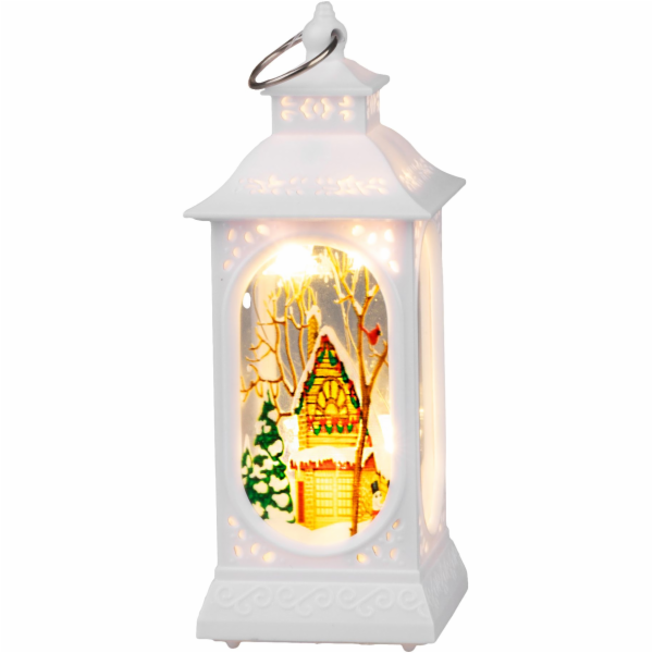 Lucerna MagicHome Vanoce, plast, 5xLED tepla bila, 4.8x4....