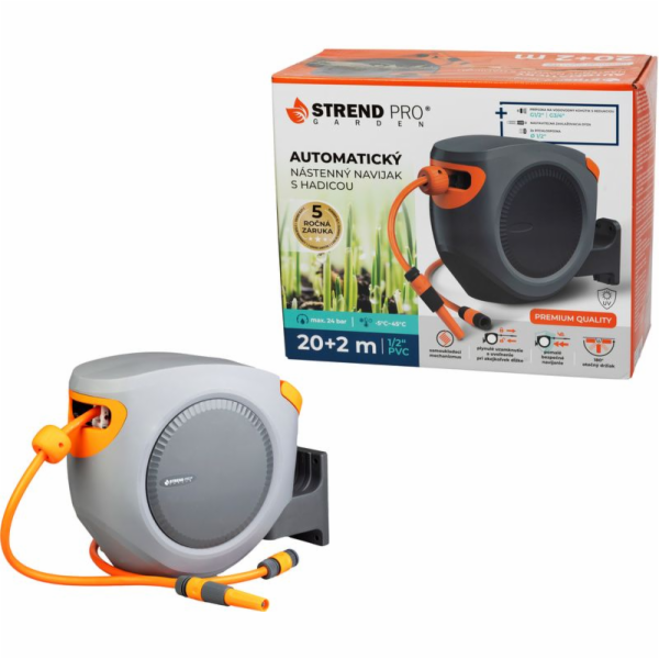 Navijak Strend Pro Premium, na stenu, automaticky 1/2", s...