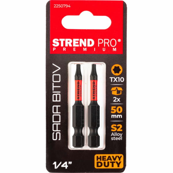 Bit Strend Pro Premium Torx, T 10, bal. 2 ks
