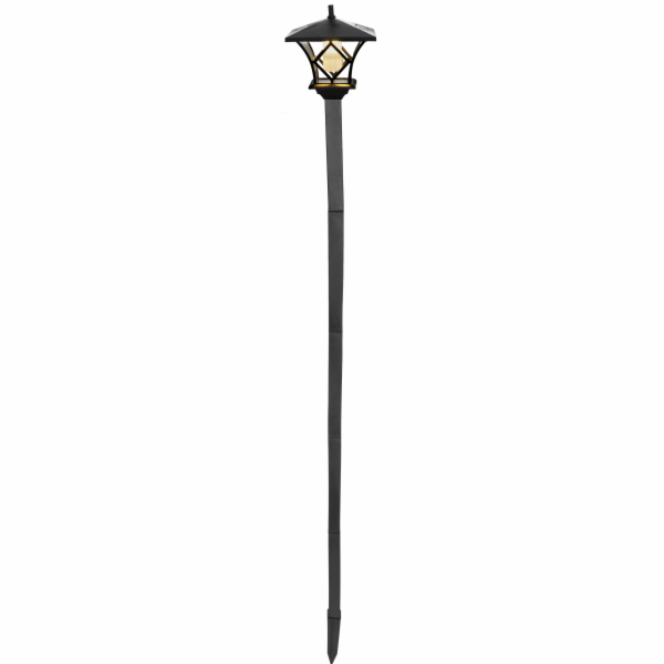 Lampa Strend Pro Garden Zia, solárna, 2xLED, 17x17x153 cm
