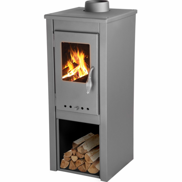 Kachle Thalia Uno Glass Lite, šedé, 3,9 kW