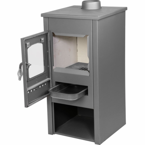 Kachle Thalia Nera Lite, šedé, 5,4 KW
