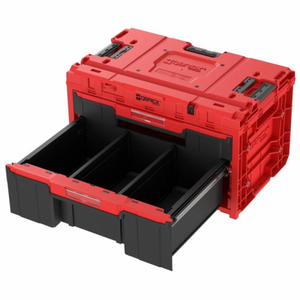 Box QBRICK® System ONE Workshop Red - Cart, 3x Toolbox, 4...