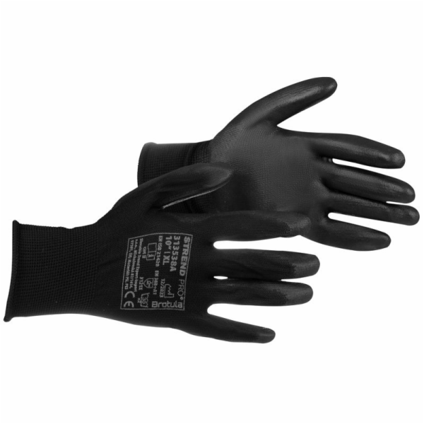 Rukavice ST BROTULA Black 10/XL záhradné, NEW EDITION