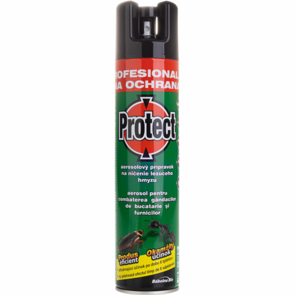 Sprej PROTECT, aerosol, na ničenie lezúceho hmyzu, 400 ml