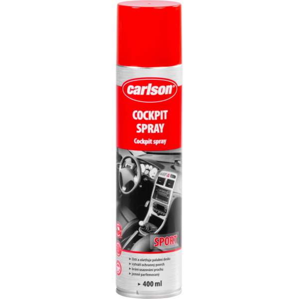 Čistič přístrojové desky carlson, aerosol, sportovní, do ...