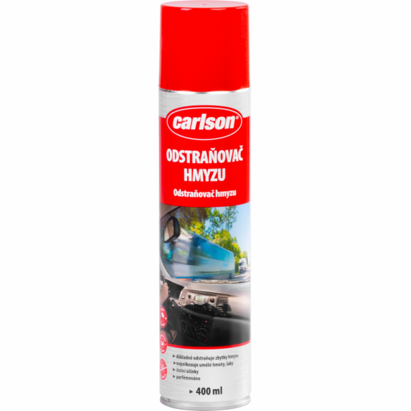 Odstraňovač hmyzu Carlson, aerosol, do auta, 400 ml
