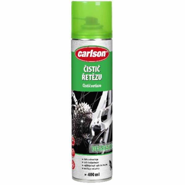 Čistič řetězů jízdních kol carlson, aerosol, pro automobi...