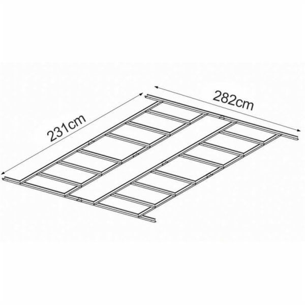Podlahová konštrukcia na domček Strend Pro, pre 2172913, ...