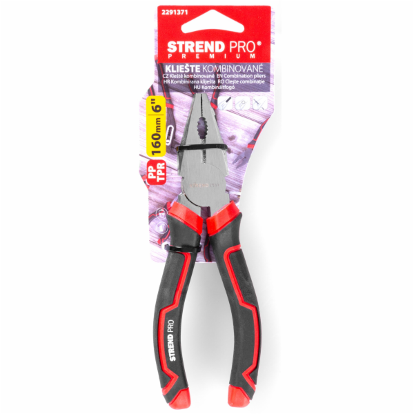 Kliešte Strend Pro Premium ComfortGrip DL410, 160 mm, kom...