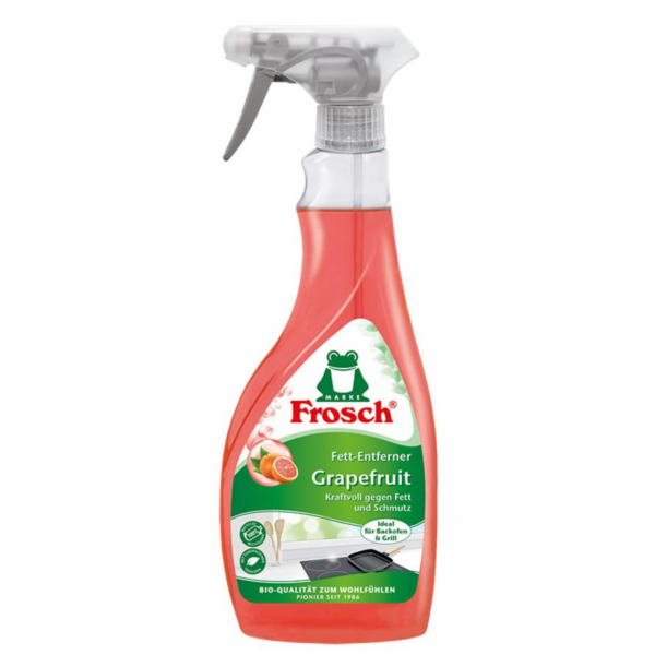Odmasťovač Frosch, čistič do kuchyne, grep, 500 ml