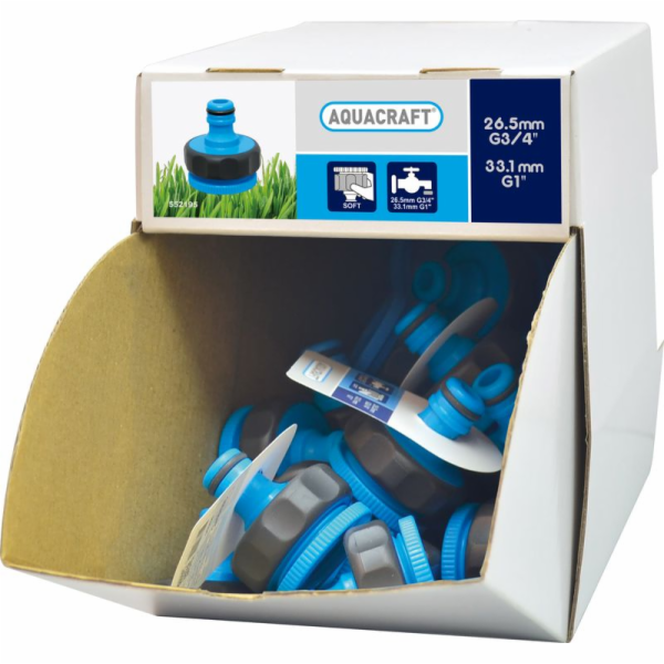 Adaptér AQUACRAFT® 552195 SoftTouch G1"-3/4", na záhradnú...