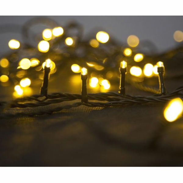 Řetěz MagicHome Christmas Serpens, 100 LED teplá bílá, 8 ...