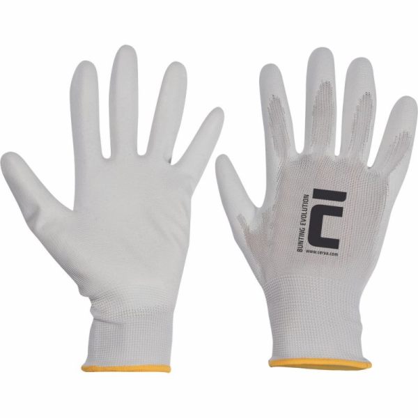 Rukavice BUNTING Evolution White 10/XL zahradní