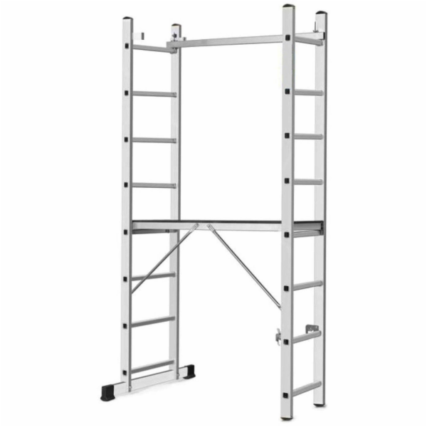 Lešení s plošinou Strend Pro 2x8 BASIC, 3v1, max. 150 kg