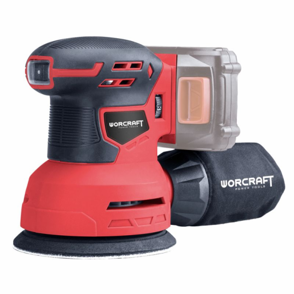 Worcraft CRS-S20Li ShareSYS, 125 mm, excentrický, 20V Li-ion
