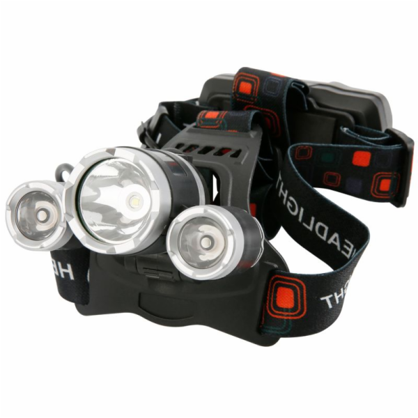 Čelovka Strend Pro Headlight H931, T6+2 XPE LED, 300 lm, ...