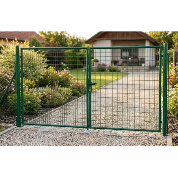Strend Pro METALTEC DUO, 3580/1450/100x50 mm, zelený, dvo...