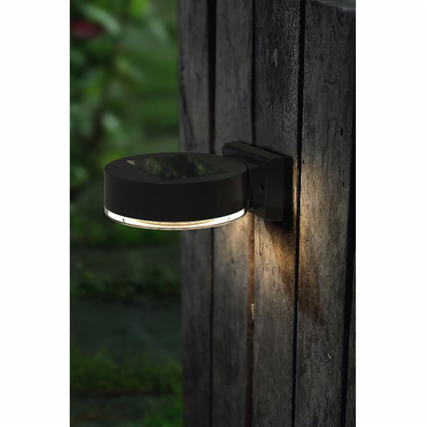 Nástěnné/plotové svítidlo Strend Pro, SMD LED, solární, b...