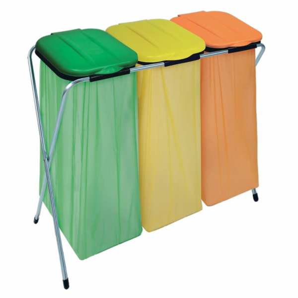 Stojan Strend Pro Ecofix-3, Trio, pro pytle na odpadky
