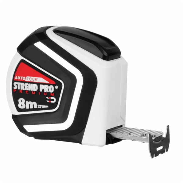 Měřič Strend Pro Premium 8 m, navíjení, Auto STOP, magnet...