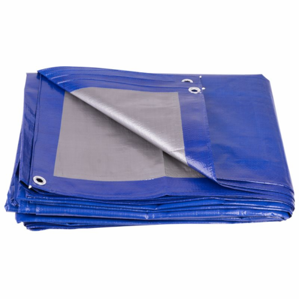 Plachta Profi 2x4 m, 140 g/m, krycí, modrá, se síťovinou