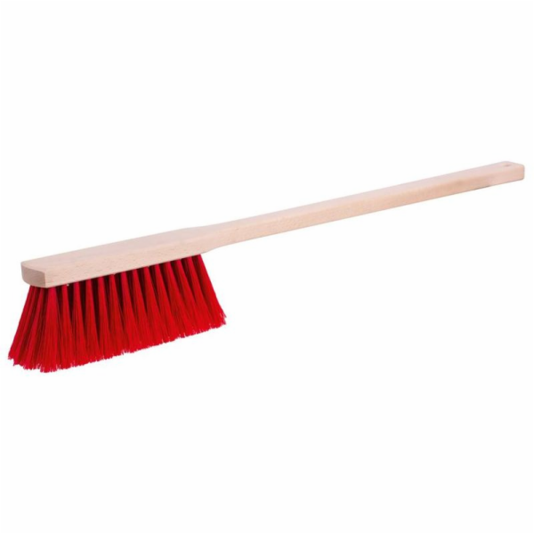 Košťátko CRW BN40, nylon, prodloužená dřevěná rukojeť 60 cm
