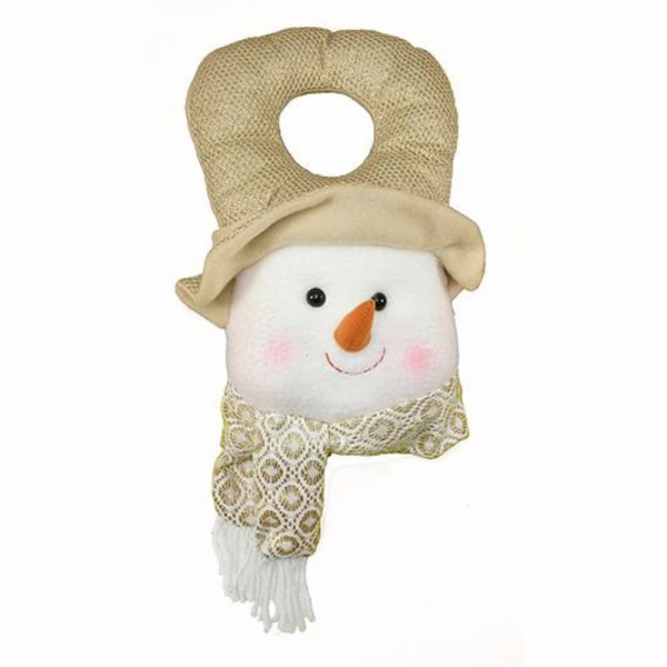 Dekorace MagicHome Vánoce, visačka sněhulák, 30 cm