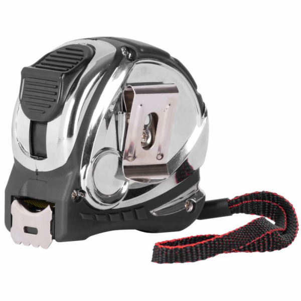 Metr GIANT CR-G44, 5 m, 25 mm, krimpovací, chrom/nylon