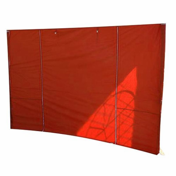 MONTGOMERY stěna, červená pro stan 300x300mm