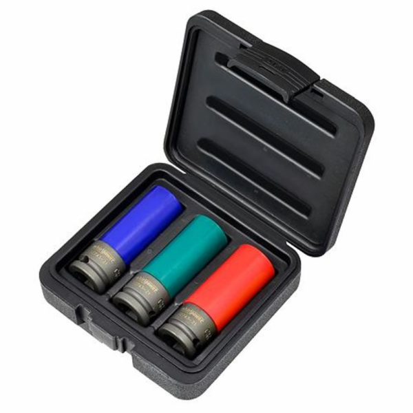 Sada nástrčných hlavic Whirlpower® 1274-0603, 3 kusy, 1/2...