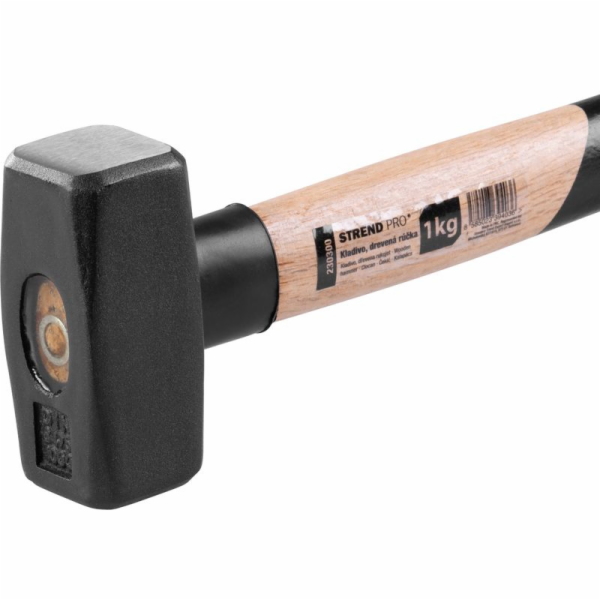 Kladivo Strend Pro HS0301, 1000 g, dřevěná rukojeť, délka...