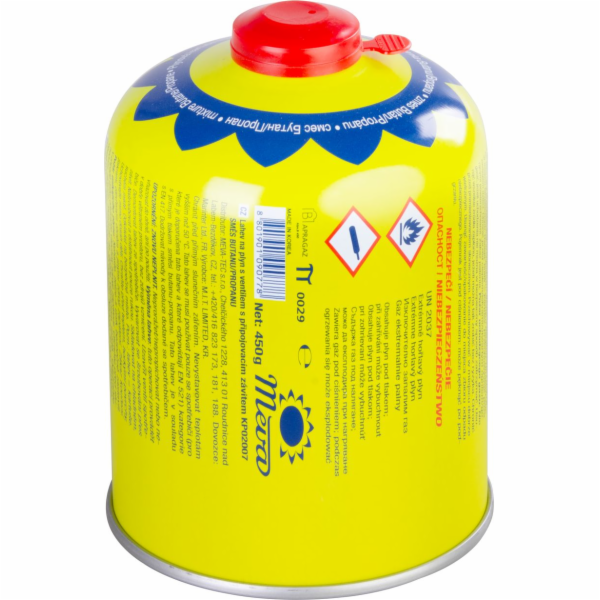 Kartuše Meva 450 g, EN417, standardní závit