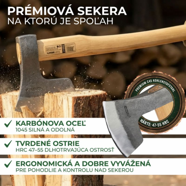 Sekera Strend Pro A633 Pískovačka 1800 g, dřevěná násada ...