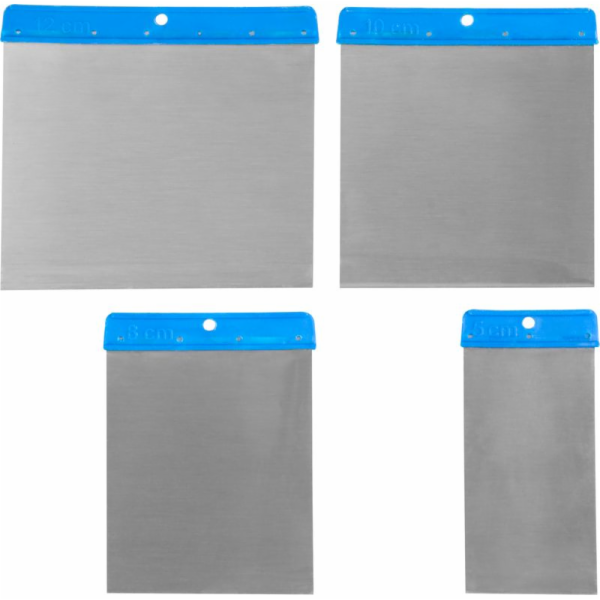 Strend Pro SS082 4dílná sada stěračů, Inox, nerezová ocel...