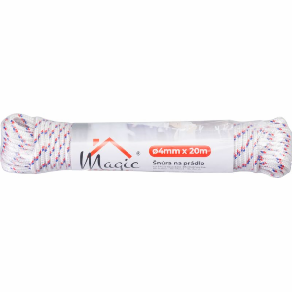 Šňůra na prádlo Cloth-Line L-20 m/4 mm, PP, Special