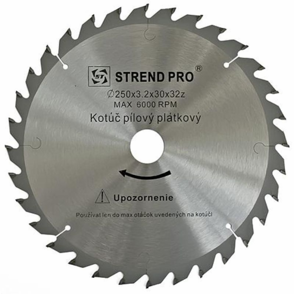 Strend Pro SuperSaw NWG 250x3,2x30 32T, pilový list na dř...