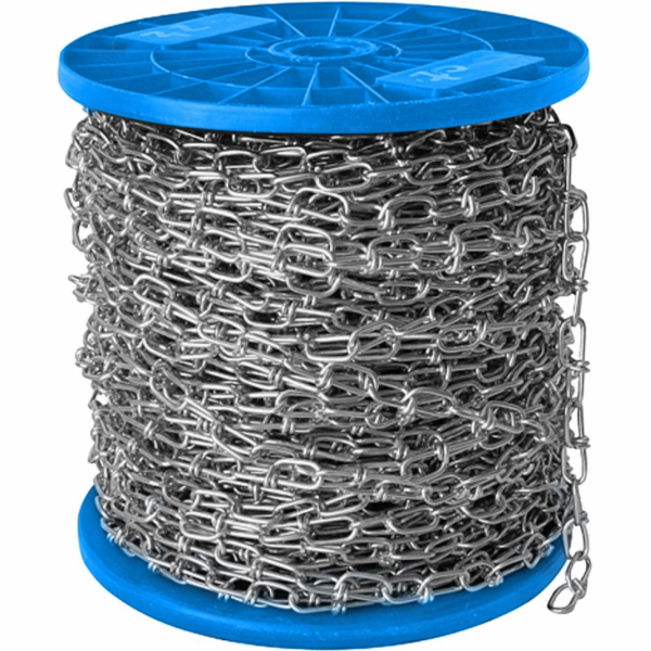 Řetěz 5686 01,8x025,0 Zn, uzlíkový, 7,3 kg/100 m