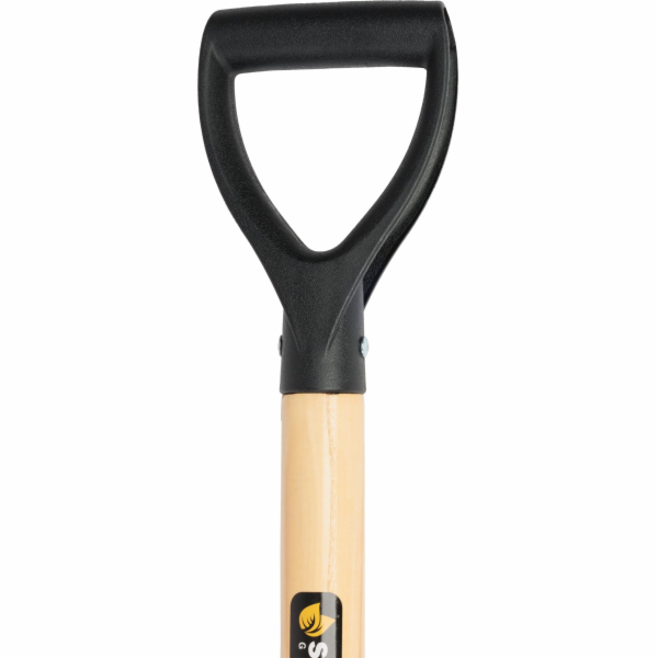 Rýč S5179 špičatý, WoodHand, dřevěná násada D